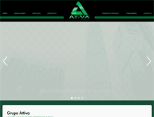 Tablet Screenshot of grupoattiva.com.br